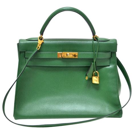hermes kelly green color